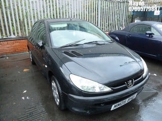 Location:  Hayes - 2005 PEUGEOT 206 S 5 Door Hatchback REG: MM05BHU, Keys: No, MOT Expiry date: 29/08/2025, 1124 Petrol, 5 Speed Manual Petrol, Former Keepers: 4