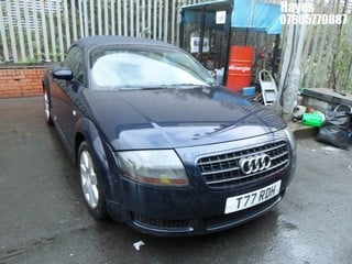 Location:  Hayes - 2003 AUDI TT ROADSTER (150 BHP) Convertible REG: T77RDH, Keys: No, MOT Expiry date: 15/08/2024, 1781 Petrol, 5 Speed Manual Petrol, Former Keepers: 7