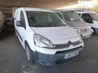 Location:  Hayes - 2013 CITROEN BERLINGO 750 LX HDI Panel Van REG: LN13XBU, Keys: No, MOT Expiry date: 17/03/2025, 1560 Diesel, 5 Speed Manual Diesel, Former Keepers: 4