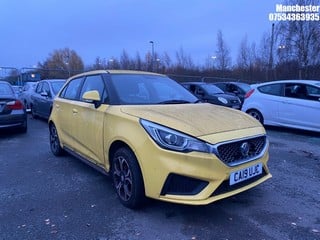 Location: Manchester - 2019  MG 3 EXCITE VTI-TECH 	 5 Door Hatchback 	 REG: CA19UJC, 1498cc	 Petrol , 5 Speed Manual Petrol 	, Former Keepers: 1, Keys: No, MOT Expiry date: 25/04/2024