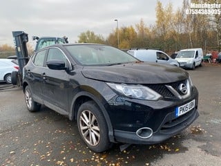 Location: Manchester - 2015 NISSAN QASHQAI ACENTA SMART VIS 5 Door Hatchback REG: PK15UBN, 1198 Petrol, 6 Speed Manual Petrol, Former Keepers: 2, Keys: No, MOT Expiry date: 18/08/2024