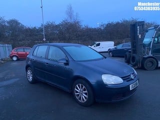 Location: Manchester - 2007  VOLKSWAGEN 	 GOLF MATCH TDI 105 	 5 Door Hatchback 	 REG: UEZ9165, 1896cc Diesel 	, 5 Speed Manual Diesel 	, Former Keepers: 4, Keys: No, MOT Expiry date: 28/08/2024