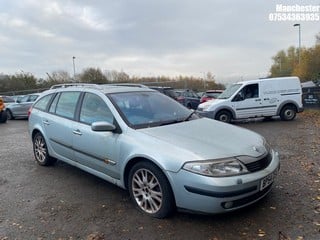 Location: Manchester - 2005 RENAULT LAGUNA INITIALE TURBO A Estate REG: BP54CEA, 1998 Petrol, 5 Speed Auto Petrol, Former Keepers: 4, Keys: No, MOT Expiry date: 23/12/2024