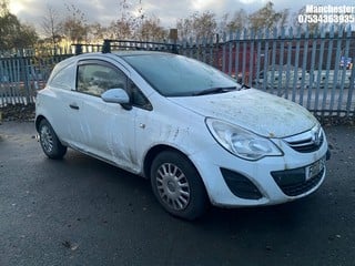 Location: Manchester - 2012 VAUXHALL CORSA CDTI ECOFLEX Car Derived Van REG: FG12SZX, 1248 Diesel, 5 Speed Manual Diesel, Former Keepers: 5, Keys: No, MOT Expiry date: 11/09/2024