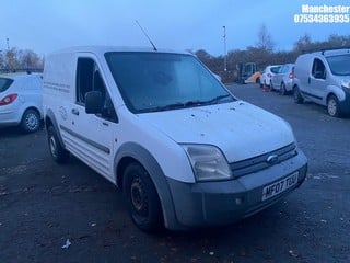 Location: Manchester - 2007 FORD TRANSIT CONN T200 L75 Panel Van REG: MF07TUU, 1753 Diesel, 5 Speed Manual Diesel, Former Keepers: 7, Keys: No, MOT Expiry date: 13/03/2025