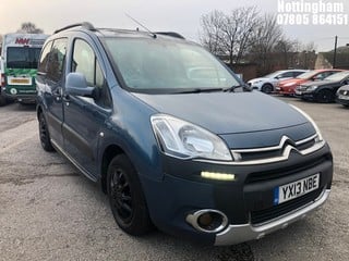 Location: Nottingham - 2013 CITROEN BERLINGO M-SP AIR XTR E-H MPV REG: YX13NBE, 1560cc DIESEL, 6 SPEED SEMI AUTO DIESEL, Former Keepers: 5, Keys: Yes, MOT Expiry date: 14/04/2025