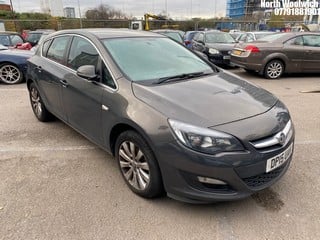 Location: North Woolwich - 2015 VAUXHALL ASTRA TECH LINE CDTI EFLE 5 Door Hatchback REG: DP15UAN, Keys: No, MOT Expiry date: 27/09/2024, 1598 Diesel, 6 Speed Manual Diesel, Former Keepers: 3