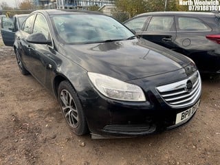 Location: North Woolwich - 2011 VAUXHALL INSIGNIA EXCLUSIV 5 Door Hatchback REG: BP11DPZ, Keys: No, MOT Expiry date: 09/11/2023, 1796 Petrol, 6 Speed Manual Petrol, Former Keepers: 6