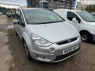 Location: North Woolwich - 2009 FORD S-MAX ZETEC TDCI MPV REG: NA59XAF, Keys: No, MOT Expiry date: 24/09/2024, 1997 Diesel, 6 Speed Manual Diesel, Former Keepers: 6