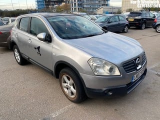 Location: North Woolwich - 2007 NISSAN QASHQAI ACENTA 2WD 5 Door Hatchback REG: LR07VLH, Keys: No, MOT Expiry date: 03/04/2025, 1598 Petrol, 5 Speed Manual Petrol, Former Keepers: 10