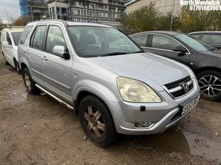 Location: North Woolwich - 2003 HONDA CR-V I-VTEC EXECUTIVE AUT Estate REG: SA53DEL, Keys: No, MOT Expiry date: 11/02/2025, 1998 Petrol, 4 Speed Auto Petrol, Former Keepers: 5