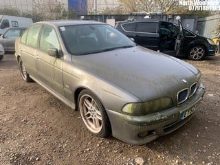 Location: North Woolwich - 2002 BMW 530I SPORT AUTO 4 Door Saloon REG: EY52HXH, Keys: No, MOT Expiry date: 11/01/2022, 2979 Petrol, 5 Speed Auto Petrol, Former Keepers: 4