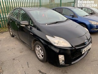 Location: BELVEDERE - 2010 TOYOTA PRIUS T3 VVT-I CVT 	 5 DOOR HATCHBACK REG: NL10OTJ, 1797cc HYBRID ELECTRIC, VARIABLE 1 SPEED AUTO PETROL/E, Former Keepers: 6, Keys: No, MOT: Expiry date20/07/2024