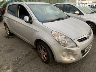 Location: BELVEDERE - 2010 HYUNDAI I20 COMFORT 	 5 DOOR HATCHBACK REG: FV59ZPD, 1396cc PETROL, 5 SPEED MANUAL PETROL, Former Keepers: 3, Keys: No, MOT: Expiry date29/03/2025