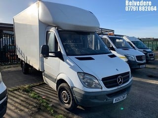 Location: BELVEDERE - 2012 MERCEDES-BENZ SPRINTER 313 CDI 	 LUTON VAN REG: KU12CWT, 2143cc DIESEL, 6 SPEED MANUAL DIESEL, Former Keepers: 4, Keys: No, MOT: Expiry date28/09/2024