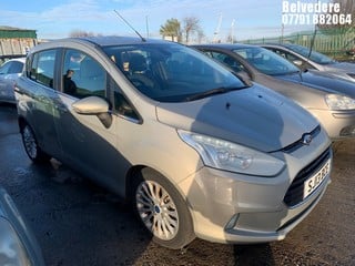 Location: Belvedere - 2013 FORD B-MAX TITANIUM AUTO MPV REG: SJ13BCE, 1596cc PETROL, 5 SPEED AUTO PETROL, Former Keepers: 2, Keys: Yes, MOT Expiry date: 24/03/2025