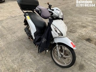 Location: Belvedere - 2020 HONDA NSC 110 MPD-K Motorcycle REG: KP20TJZ, Keys: No, MOT Expiry date: 29/08/2024, 108 Petrol, automatic, Former Keepers: 9