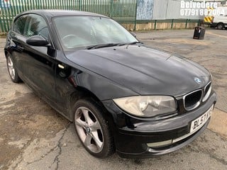 Location: Belvedere - 2007 BMW 116I SE A 3 Door Hatchback REG: BL57KVS, Keys: No, MOT Expiry date: 21.08.2025, 1597 Petrol, 6 Speed Auto Petrol, Former Keepers: 10