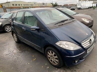 Location: Belvedere - 2006 MERCEDES A170 ELEGANCE SE CVT 5 Door Hatchback REG: MD55EAC, Keys: No, MOT Expiry date: 31/10/2024, 1699 Petrol, Variable Speed Auto Petrol, Former Keepers: 5