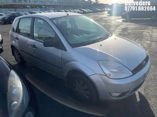 Location: Belvedere - 2004 FORD FIESTA GHIA 5 Door Hatchback REG: KF54OOG, Keys: No, MOT Expiry date: 23/10/2025, 1388 Petrol, 5 Speed Manual Petrol, Former Keepers: 8