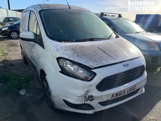 Location: Belvedere - 2016 FORD TRANSIT COURIER TREND TDC Panel Van REG: KW65USG, Keys: No, MOT Expiry date: 12/02/2025, 1560 Diesel, 5 Speed Manual Diesel, Former Keepers: 5