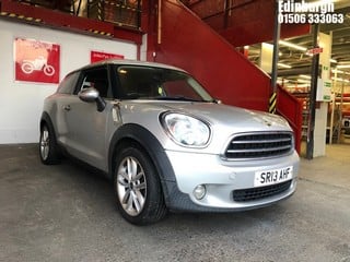 Location: Edinburgh - 2013  MINI  PACEMAN COOPER 	 Coupe  REG: SR13AHF, 1598cc Petrol , 6 Speed Manual Petrol 	, Former Keepers: 3, Keys: Yes, MOT Expiry date: 26/11/2024