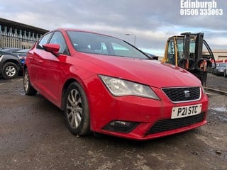 Location: Edinburgh - 2013 SEAT LEON SE TDI 5 Door Hatchback REG: P21STC, Keys: No, MOT Expiry date: 19/04/2024, 1598 Diesel, 5 Speed Manual Diesel, Former Keepers: 3