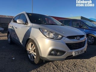 Location: Edinburgh - 2012 HYUNDAI IX35 PREMIUM 4WD CRDI 134 Estate REG: ST61UKG, Keys: No, MOT Expiry date: 14/07/2024, 1995 Diesel, 6 Speed Manual Diesel, Former Keepers: 6