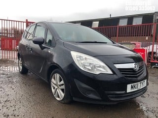 Location: Edinburgh - 2011 VAUXHALL MERIVA EXCLUSIV CDTI AUTO MPV REG: MK11TYT, Keys: No, MOT Expiry date: 17/07/2024, 1686 Diesel, 6 Speed Auto Diesel, Former Keepers: 6