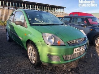 Location: Edinburgh - 2006 FORD FIESTA STYLE 3 Door Hatchback REG: SK06URR, Keys: No, MOT Expiry date: 08/07/2025, 1242 Petrol, 5 Speed Manual Petrol, Former Keepers: 3