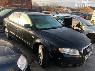 Location: Nottingham - 2005 AUDI A4 T 4 Door Saloon REG: RY05AZO, Keys: No, MOT Expiry date: 26/03/2025, 1784 Petrol, 5 Speed Manual Petrol, Former Keepers: 9