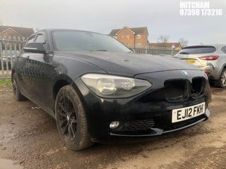 Location: MITCHAM - 2012 BMW 116I SE TURBO 	 5 DOOR HATCHBACK REG: EJ12FKH, 1598cc PETROL, 6 SPEED MANUAL PETROL, Former Keepers: 6, Keys: No, MOT: Expiry date12/12/2024