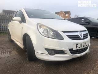 Location: MITCHAM - 2011 VAUXHALL CORSA LIMITED EDITION 3 Door Hatchback REG: FJ11JZL, 1229 Petrol, 5 Speed Manual Petrol, Former Keepers: 6, Keys: No, MOT: Expiry date17/01/2025