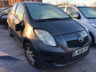 Location: Nottingham - 2008 TOYOTA YARIS TR D-4D 5 Door Hatchback REG: LM08UFD, Keys: No, MOT Expiry date: 15/07/2024, 1364 Diesel, 5 Speed Manual Diesel, Former Keepers: 4