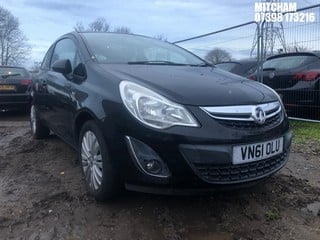 Location: Mitcham - 2011 VAUXHALL CORSA EXCITE 3 Door Hatchback REG: VN61OLU, Keys: No, MOT Expiry date: 11/02/2025, 1229 Petrol, 5 Speed Manual Petrol, Former Keepers: 5