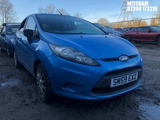 Location: Mitcham - 2010 FORD FIESTA EDGE 82 5 Door Hatchback REG: SM59EXZ, Keys: No, MOT Expiry date: 23/10/2024, 1242 Petrol, 5 Speed Manual Petrol, Former Keepers: 8