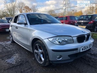 Location: Mitcham - 2004 BMW 116I 5 Door Hatchback REG: WD04DDN, Keys: No, MOT Expiry date: 26/09/2024, 1596 Petrol, 5 Speed Manual Petrol, Former Keepers: 7