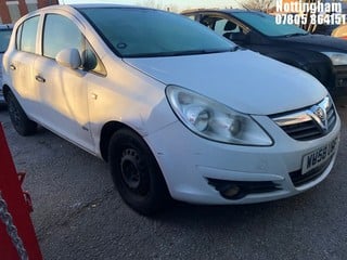 Location: Nottingham - 2008 VAUXHALL CORSA LIFE A/C 5 Door Hatchback REG: WU58UOF, Keys: No, MOT Expiry date: 25/07/2024, 998 Petrol, 5 Speed Manual Petrol, Former Keepers: 9