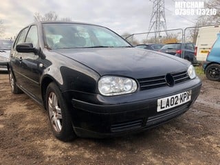 Location: Mitcham - 2002 VOLKSWAGEN GOLF SE AUTO 5 Door Hatchback REG: LA02KPX, Keys: No, MOT Expiry date: 07/09/2023, 1595 Petrol, 4 Speed Auto Petrol, Former Keepers: 1