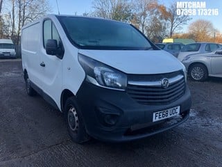 Location: Mitcham - 2018 VAUXHALL  VIVARO 2700 CDTI Panel Van REG: FE68UOC, Keys: No, MOT Expiry date: 18/06/2025, 1598 Diesel, 6 Speed Manual Diesel, Former Keepers: 4