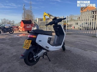 Location: Mitcham - 2021 NIU MQi + SPORT Moped REG: GJ21VOO, Keys: No, MOT Expiry date: 06/04/2024, 0 Electric, Automatic, Former Keepers: 1