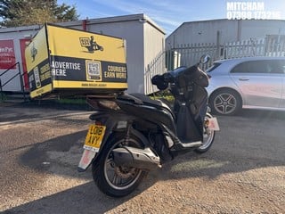 Location: Mitcham - 2018 HONDA SH 125 AD-H Motorcycle REG: LO18AVY, Keys: No, MOT Expiry date: 02/08/2022, 125 Petrol, AUTOMATIC, Former Keepers: 2