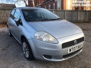 Location: Nottingham - 2007 FIAT GRANDE PUNTO DYNAMIC M-J 5 Door Hatchback REG: WT07BGO, Keys: No, MOT Expiry date: 19/03/2024, 1242 Petrol, 5 Speed Manual Petrol, Former Keepers: 8