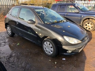 Location: Peterborough - 2004 PEUGEOT 206 ZEST 3 Door Hatchback REG: KU54PYO, Keys: No, MOT Expiry date: 19/03/2024, 1360 Petrol, 5 Speed Manual Petrol, Former Keepers: 5