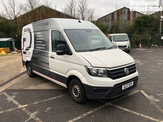 Location: BRENTWOOD - 2017 VOLKSWAGEN CRAFTER CR35 TRENDLINE TD PANEL VAN REG: GC17SDY, 1968cc DIESEL, 6 SPEED MANUAL DIESEL, Former Keepers: 2, Keys: No, MOT: Expiry date28/04/2025