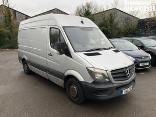 Location: BRENTWOOD - 2015 MERCEDES-BENZ SPRINTER 313 CDI PANEL VAN REG: LN15TEY, 2143cc DIESEL, 6 SPEED MANUAL DIESEL, Former Keepers: 6, Keys: No, MOT: Expiry date09.01.2025