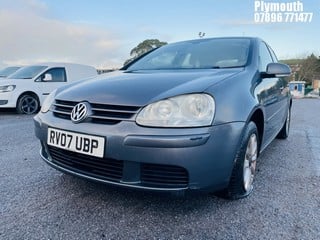 Location: Plymouth - 2007 VOLKSWAGEN GOLF MATCH TDI 105 A 5 Door Hatchback REG: RV07UBP, Keys: No, MOT Expiry date: 27/09/2024, 1896 Diesel, 5 Speed Auto Diesel, Former Keepers: 10