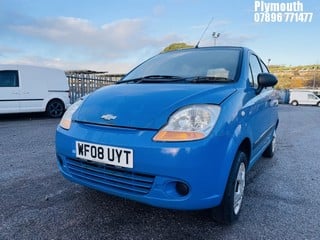 Location: Plymouth - 2008 CHEVROLET MATIZ S 5 Door Hatchback REG: WF08UYT, Keys: No, MOT Expiry date: 14/02/2025, 796 Petrol, 5 Speed Manual Petrol, Former Keepers: 4