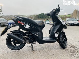 Location: Plymouth - 2019 PIAGGIO TYPHOON 50 Moped REG: WB19AYM, Keys: No, MOT Expiry date: 07/06/2024, 49 Petrol, , Former Keepers: 1