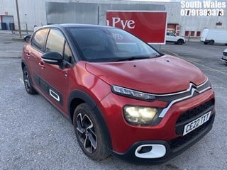 Location: South Wales - 2022 CITROEN C3 SAINT JAMES PURETECH S 5 DOOR HATCHBACK REG: CE22TXT, 1199cc PETROL, 5 SPEED MANUAL PETROL, Former Keepers: 1, Keys: Yes, MOT Expiry date: 14/03/2025